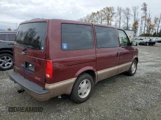 2003 GMC Safari with VIN 1GKEL19X63B510272, listed as a Copart auction lot 75436594 with 31,989 mi miles and Salvage Title. Bid and sale history available at carsss.com. Image 3.