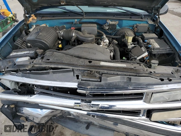 1998 Chevrolet Silverado 1500 with VIN 1GCEK14R1WZ263424, listed as a Copart auction lot 81966434 with 96,078 mi miles and Salvage Title. Bid and sale history available at DreamBid. Image 11.