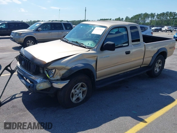 2001 Toyota Tacoma z VIN 5TEWN72N61Z746662, wystawiony jako IAAI lot #42325016 z przebiegiem 194 459 mil mil oraz . Historia ofert i sprzedaży dostępna na DreamBid. Obrazek 2.
