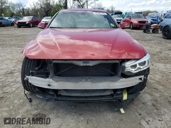 2016 BMW 4 Series 428i with VIN WBA4A9C58GG508399, listed as a Copart auction lot 52701715 with 89,424 mi miles and Salvage title. Bid and sale history available at DreamBid. Image 5.