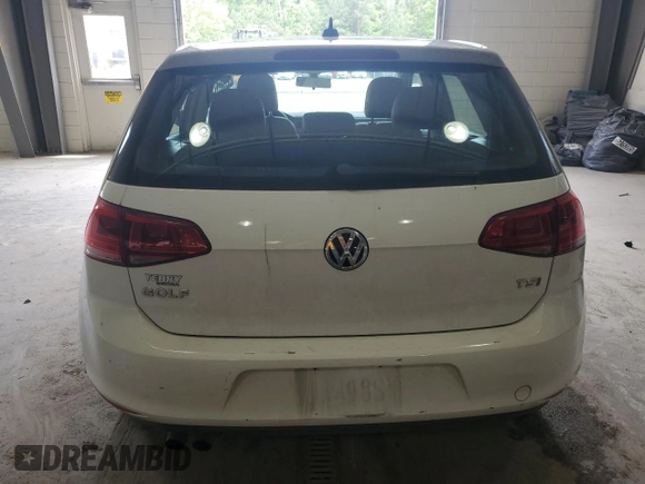 2017 Volkswagen Golf S с VIN 3VW217AU4HM025747, выставлен на аукционе Copart как лот 56430755 с пробегом 119 616 миль миль и Списание • Salvage title. История ставок и продаж доступна на DreamBid. Изображение 6.