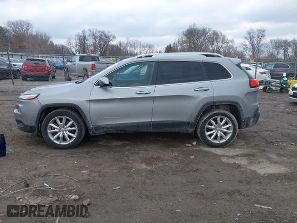 2016 Jeep Cherokee High Altitude with VIN 1C4PJLDB6GW229136, listed as a IAAI auction lot 41675568 with 146,533 mi miles. Bid and sale history available at carsss.com. Image 14.