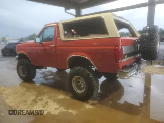 1994 Ford Bronco XL with VIN 1FMEU15N6RLA13024, listed as a Copart auction lot 55349875 with 212,812 mi miles and Salvage title. Bid and sale history available at DreamBid. Image 2.