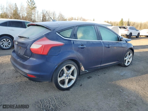 2012 Ford Focus Titanium with VIN 1FAHP3N27CL102852, listed as a Copart auction lot 50578745 with 301,709 mi miles and Salvage Title. Bid and sale history available at carsss.com. Image 3.