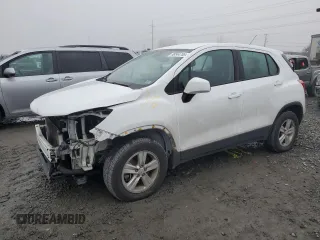 2017 Chevrolet Trax LS with VIN KL7CJNSBXHB129513, listed as a Copart auction lot 88544705 with 87,508 mi miles and Salvage Title. Bid and sale history available at carsss.com. Image 1.