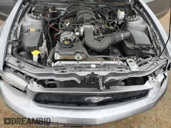 2010 Ford Mustang V6 with VIN 1ZVBP8AN1A5165506, listed as a Copart auction lot 53522765 with 132,089 mi miles and Salvage Title. Bid and sale history available at DreamBid. Image 11.