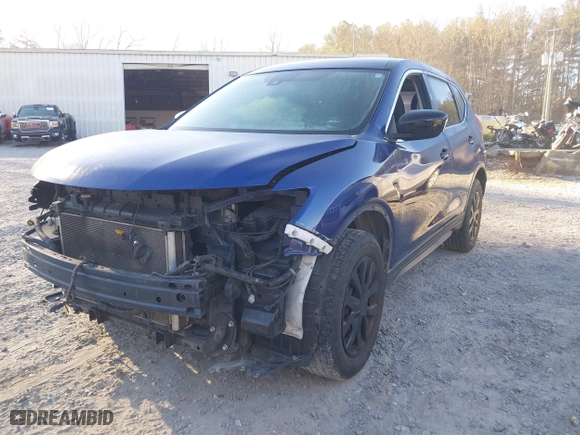 2019 Nissan Rogue SV with VIN KNMAT2MV1KP518352, listed as a IAAI auction lot 41668085 with 124,928 mi miles. Bid and sale history available at carsss.com. Image 17.