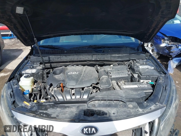 2015 Kia Optima LX with VIN KNAGM4A71F5652818, listed as a IAAI auction lot 41656933 with 251,967 mi miles. Bid and sale history available at carsss.com. Image 10.