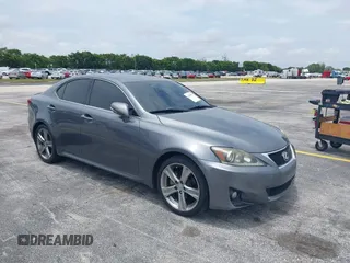 2012 Lexus IS 250 z VIN JTHBF5C28C5163650, wystawiony jako IAAI lot #42249587 z przebiegiem 136 970 mil mil oraz . Historia ofert i sprzedaży dostępna na DreamBid. Obrazek 1.