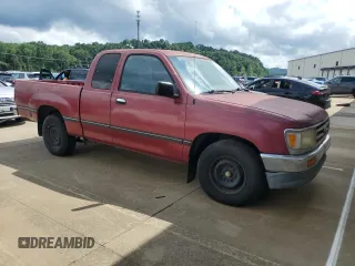1996 Toyota T100 DX z VIN JT4TN12D9T0019400, wystawiony jako Copart lot #61257125 z przebiegiem 248 396 mil mil oraz Czysty tytuł • Clean title. Historia ofert i sprzedaży dostępna na DreamBid. Obrazek 4.