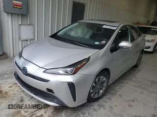 2020 Toyota Prius L Eco with VIN JTDKARFU2L3120017, listed as a Copart auction lot 64256835 with 25,278 mi miles and Salvage title. Bid and sale history available at DreamBid. Image 1.