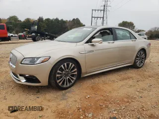 2017 Lincoln Continental Reserve with VIN 1LN6L9NC3H5624409, listed as a Copart auction lot 79442514 with 12,739 mi miles and Salvage Title. Bid and sale history available at carsss.com. Image 1.