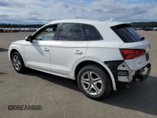 2018 Audi Q5 Premium with VIN WA1ANAFYXJ2228483, listed as a Copart auction lot 53112005 with 45,651 mi miles and Salvage Title. Bid and sale history available at DreamBid. Image 2.