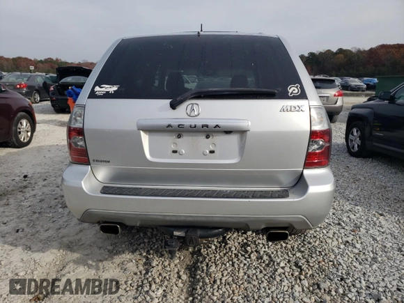 2006 Acura MDX Touring w/Navi with VIN 2HNYD18806H522357, listed as a Copart auction lot 83149424 with 187,887 mi miles and Salvage Title. Bid and sale history available at carsss.com. Image 6.