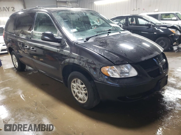2004 Dodge Caravan SE z VIN 1D4GP24R94B598388, wystawiony jako Copart lot #76607534 z przebiegiem 163 318 mil mil oraz Szkoda całkowita • Salvage title. Historia ofert i sprzedaży dostępna na DreamBid. Obrazek 4.