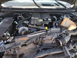 2023 Nissan Frontier SV with VIN 1N6ED1EK0PN651018, listed as a Copart auction lot 48667255 with 22,713 mi miles and Salvage Title. Bid and sale history available at carsss.com. Image 11.