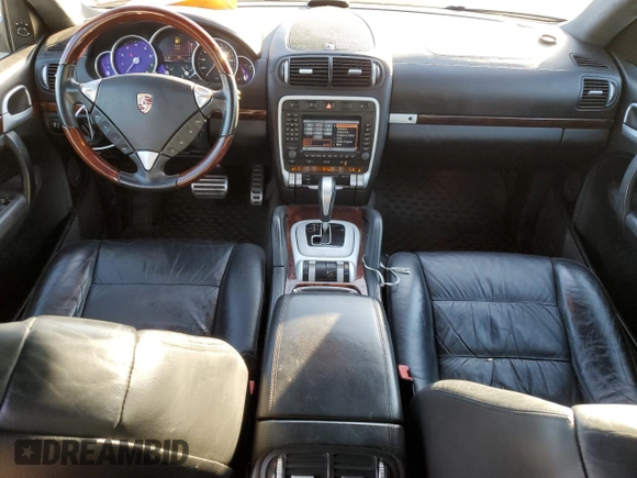 2004 Porsche Cayenne Turbo with VIN WP1AC29P24LA94165, listed as a Copart auction lot 81090334 with 49,635 mi miles and Salvage title. Bid and sale history available at DreamBid. Image 8.