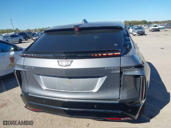 2023 Cadillac LYRIQ RWD Luxury with VIN 1GYKPMRK9PZ001521, listed as a IAAI auction lot 40801133 with NaN miles. Bid and sale history available at carsss.com. Image 16.