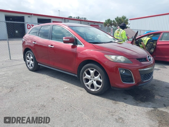 2010 Mazda CX-7 Touring with VIN JM3ER4WL4A0328521, listed as a IAAI auction lot 41600618 with 160,239 mi miles. Bid and sale history available at carsss.com. Image 1.