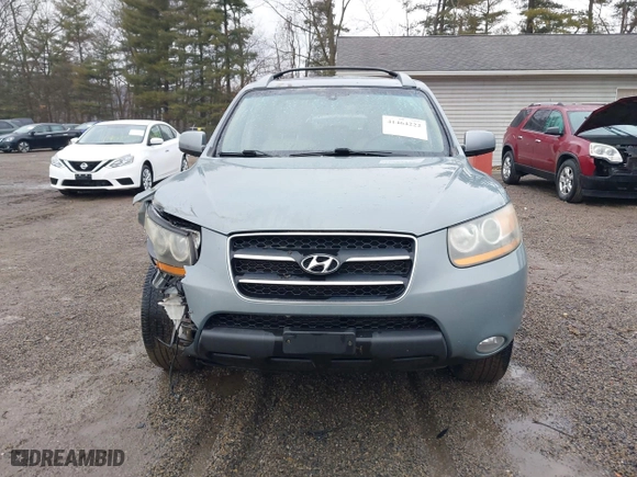 2009 Hyundai Santa Fe SE with VIN 5NMSH13E49H296636, listed as a IAAI auction lot 41464222 with 191,583 mi miles. Bid and sale history available at carsss.com. Image 12.