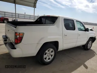 2006 Honda Ridgeline RTL with VIN 2HJYK16506H570523, listed as a Copart auction lot 75746474 with 142,694 mi miles and Salvage Title. Bid and sale history available at carsss.com. Image 3.