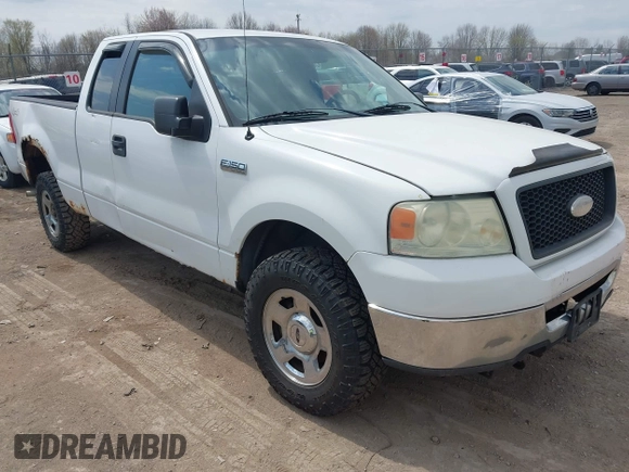 2006 Ford F-150 STX with VIN 1FTRX14W36FB55882, listed as a IAAI auction lot 42113485 with 126,492 mi miles. Bid and sale history available at carsss.com. Image 1.