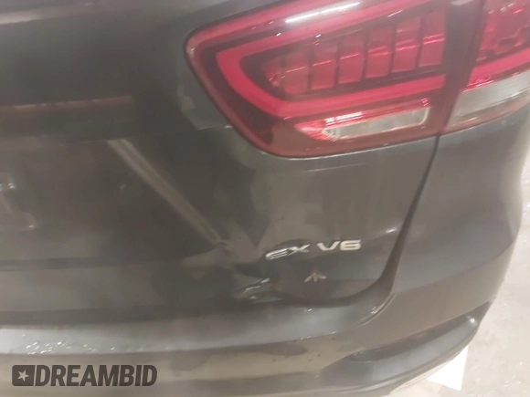 2019 Kia Sorento EX Sport V6 with VIN 5XYPH4A54KG493932, listed as a IAAI auction lot 41923939 with 119,427 mi miles. Bid and sale history available at carsss.com. Image 6.