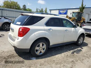 2014 Chevrolet Equinox LTZ with VIN 1GNALDEK5EZ135644, listed as a Copart auction lot 51058905 with 112,736 mi miles and Salvage Title. Bid and sale history available at carsss.com. Image 3.