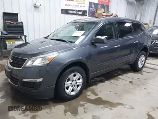 2013 Chevrolet Traverse LS with VIN 1GNKVFED2DJ239436, listed as a IAAI auction lot 41116589 with 120,161 mi miles and . Bid and sale history available at DreamBid. Image 2.