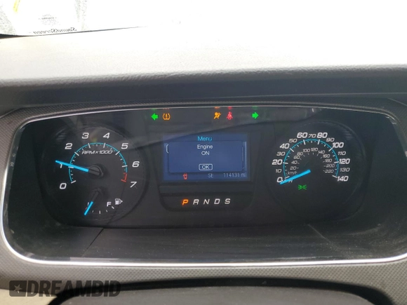 2015 Ford Taurus SE with VIN 1FAHP2D84FG149799, listed as a Copart auction lot 88993345 with 114,131 mi miles and Salvage Title. Bid and sale history available at DreamBid. Image 9.