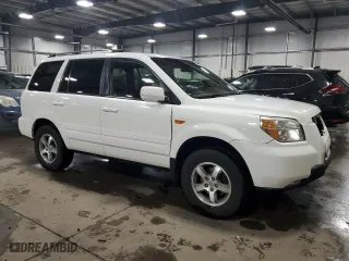 2008 Honda Pilot EX-L with VIN 5FNYF18748B001917, listed as a Copart auction lot 45223985 with 227,808 mi miles and Salvage Title. Bid and sale history available at carsss.com. Image 4.