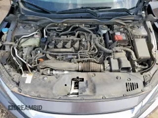 2018 Honda Civic EX-T with VIN JHMFC1F35JX018879, listed as a Copart auction lot 58633655 with 129,906 mi miles and Salvage title. Bid and sale history available at DreamBid. Image 11.