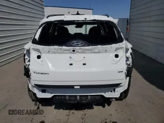 2024 Hyundai Tucson SEL with VIN 5NMJBCDE4RH385954, listed as a Copart auction lot 53920495 with 25,365 mi miles and Clean Title. Bid and sale history available at carsss.com. Image 6.