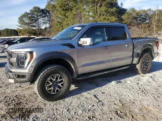 2021 Ford F-150 Raptor with VIN 1FTFW1RG3MFC82314, listed as a Copart auction lot 88801445 with 57,743 mi miles and Salvage Title. Bid and sale history available at carsss.com. Image 1.
