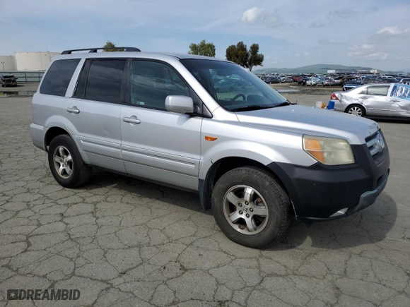2007 Honda Pilot EX with VIN 5FNYF28407B000578, listed as a Copart auction lot 49530755 with 234,447 mi miles and Clean Title. Bid and sale history available at carsss.com. Image 4.