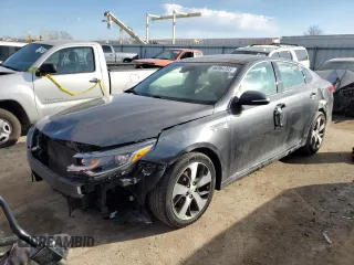 2019 Kia Optima S with VIN 5XXGT4L30KG377044, listed as a Copart auction lot 46994765 with 83,962 mi miles and Salvage Title. Bid and sale history available at carsss.com. Image 1.
