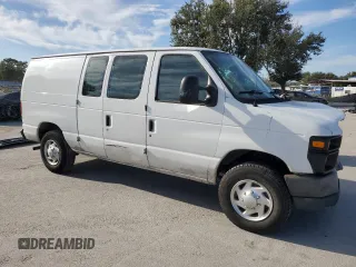 2009 Ford Econoline Cargo Commercial with VIN 1FTNE14W59DA91459, listed as a Copart auction lot 76513444 with 269,286 mi miles and Salvage Title. Bid and sale history available at DreamBid. Image 4.