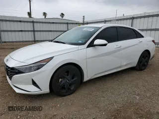 2021 Hyundai Elantra SEL z VIN 5NPLM4AG0MH038583, wystawiony jako Copart lot #55353445 z przebiegiem 88 545 mil mil oraz Szkoda całkowita • Salvage title. Historia ofert i sprzedaży dostępna na DreamBid. Obrazek 1.