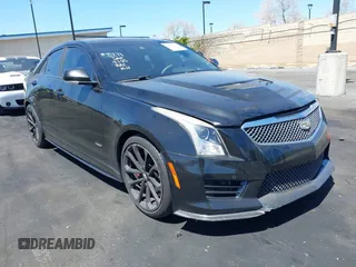 2016 Cadillac ATS-V with VIN 1G6AN5SY1G0106427, listed as a IAAI auction lot 42020517 with 59,279 mi miles. Bid and sale history available at carsss.com. Image 1.
