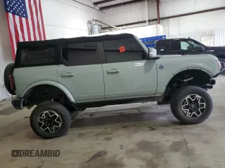 2021 Ford Bronco с VIN 1FMEE5BP2MLA78441, выставлен на аукционе Copart как лот 80878314 с пробегом 42 136 миль миль и Списание • Salvage title. История ставок и продаж доступна на DreamBid. Изображение 3.