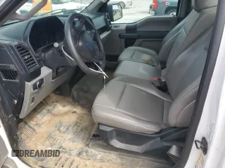 2020 Ford F-150 XL with VIN 1FTMF1CB5LKE55082, listed as a Copart auction lot 51062045 with 145,654 mi miles and Salvage Title. Bid and sale history available at carsss.com. Image 7.