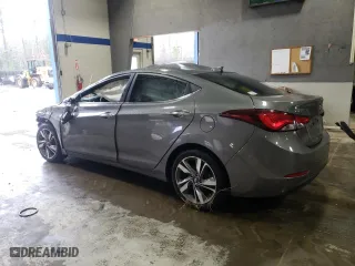 2014 Hyundai Elantra Limited with VIN 5NPDH4AE8EH493349, listed as a Copart auction lot 83904834 with 0 mi miles and Salvage Title. Bid and sale history available at carsss.com. Image 2.
