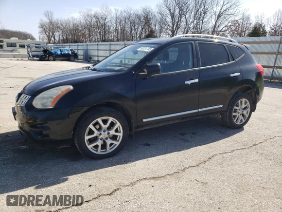 2012 Nissan Rogue SL with VIN JN8AS5MT7CW289089, listed as a Copart auction lot 48131745 with 144,973 mi miles and Salvage Title. Bid and sale history available at DreamBid. Image 1.