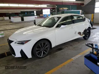 2021 Lexus IS 350 F Sport with VIN JTHGZ1E2XM5022664, listed as a Copart auction lot 48369485 with 37,886 mi miles and Salvage Title. Bid and sale history available at DreamBid. Image 1.