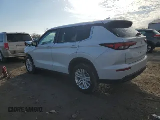 2022 Mitsubishi Outlander ES with VIN JA4J4TA80NZ006960, listed as a Copart auction lot 44315245 with 0 mi miles and Salvage Title. Bid and sale history available at carsss.com. Image 2.