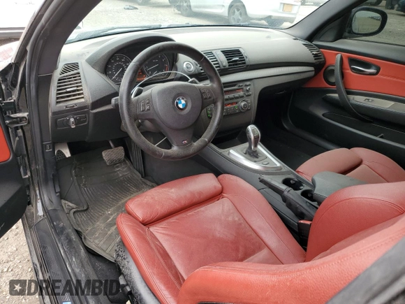 2012 BMW 1 Series 135i with VIN WBAUC9C5XCVM13083, listed as a Copart auction lot 47452225 with 81,786 mi miles and Salvage title. Bid and sale history available at DreamBid. Image 8.