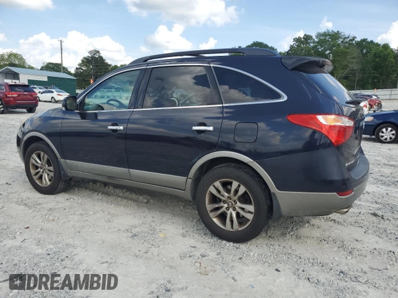 2012 Hyundai Veracruz Limited with VIN KM8NU4CC6CU187115, listed as a Copart auction lot 55298735 with 288,130 mi miles and Clean Title. Bid and sale history available at DreamBid. Image 2.