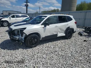 2024 Subaru Forester Wilderness with VIN JF2SKAJC5RH521653, listed as a Copart auction lot 55446485 with 210 mi miles and Salvage title. Bid and sale history available at DreamBid. Image 1.