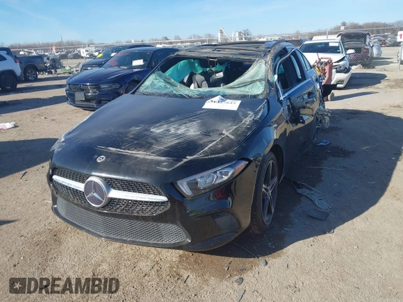 2022 Mercedes-Benz A 220 with VIN W1K3G4FB4NJ333267, listed as a IAAI auction lot 41327845 with Not Provided miles and . Bid and sale history available at DreamBid. Image 2.