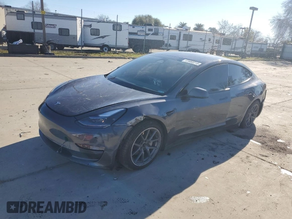 2023 Tesla Model 3 with VIN 5YJ3E1EA6PF713275, listed as a Copart auction lot 41683315 with 26,463 mi miles and Salvage Title. Bid and sale history available at DreamBid. Image 1.